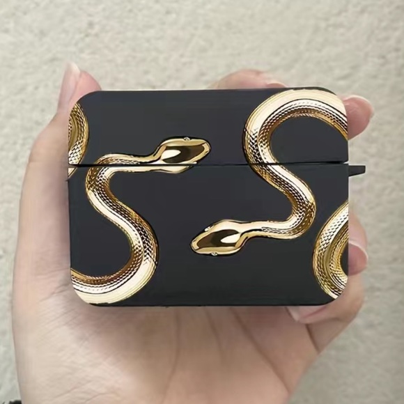 Other - Gold snake AirPods 3 case